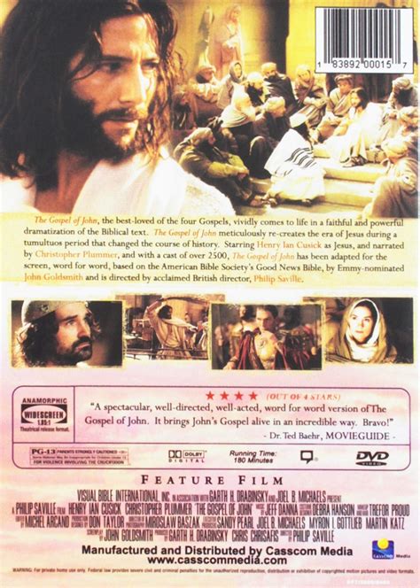 Buy The Gospel Of John Visual Bible Dvd Holy Bible Bible Stories