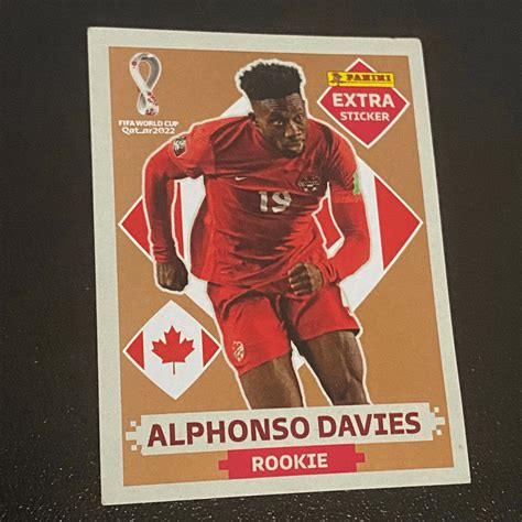 Figurinha Copa Qatar 2022 Legend Extra Sticker Bronze Alphonso