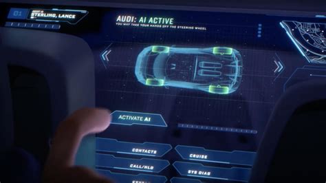 The Audi RSQ e-tron concept car stars in a new trailer