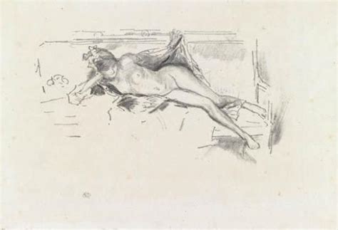 James Abbott McNeill Whistler Nude Model Reclining 1893 MutualArt