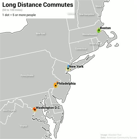 Stats, Maps n Pix: Megalopolis revisited: commuting in the Northeastern ...