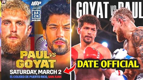 Omg🤯neeraj Goyat Vs Jake Paul Match Official Date Reveal Who Wins