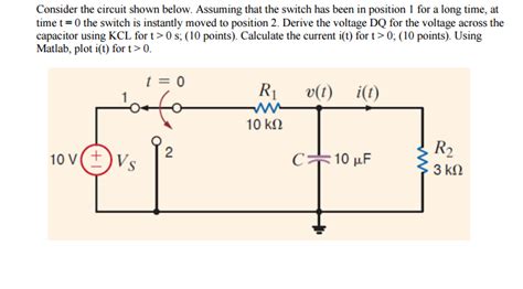 Solved Consider The Circuit Shown Below Assuming That The