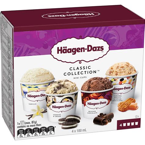 Haagen Dazs Ice Cream Cups