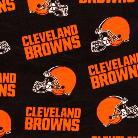 NFL Cleveland Browns Fleece Fabric Hobby Lobby 955138