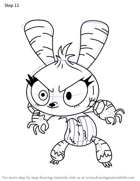 How To Draw Bunniculas Bride From Bunnicula Bunnicula Step By Step