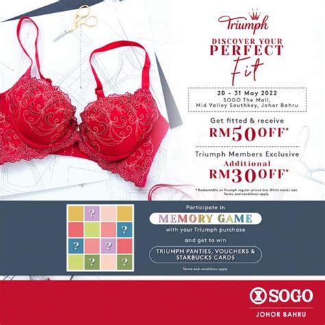 Sogo Triumph Sale May May