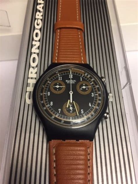 Swatch Chrono Classic Brown Scb Neuve Kaufen Auf Ricardo