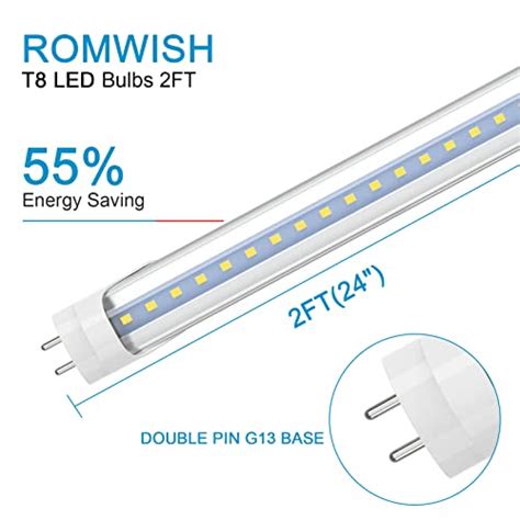 2ft Led Tube Light T8 T10 Type B Led Light Bulb 1120lm High Bright