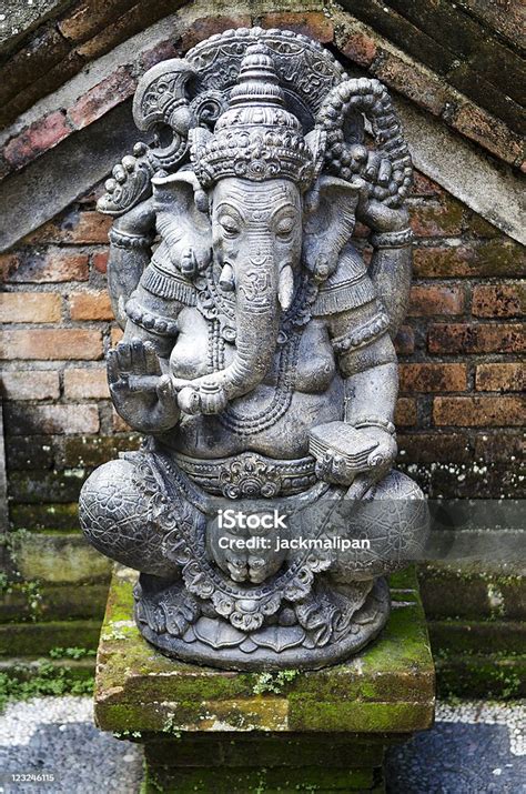 Ganesha Statue In Bali Indonesia Temple Stock Photo - Download Image ...