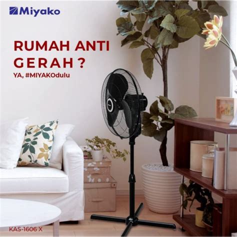 Jual Kipas Angin Miyako X Standfan Miyako Inch Kipas Tegak