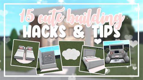 Cute Bloxburg Building Hacks Tips For Your House Build Roblox