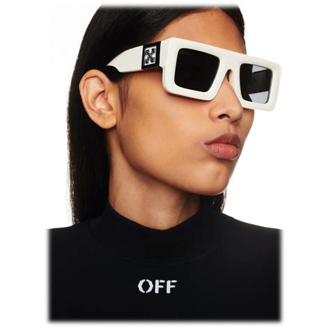 Off-White - Leonardo Sunglasses - White - Luxury - Off-White Eyewear - Avvenice