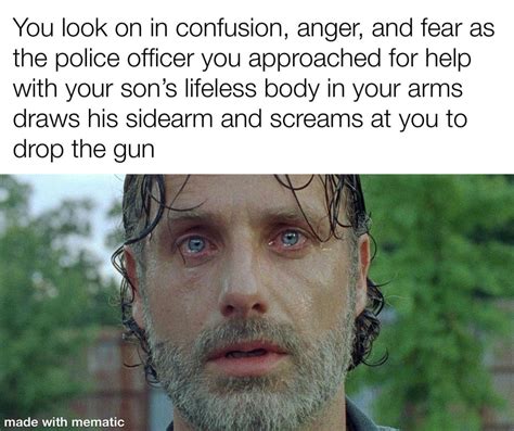 Rick Grimes Crying meme | Rick Grimes Crying | Know Your Meme