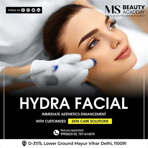 Hydra Facial Hydra Facial Skin Care Solutions Beauty Salon Marketing