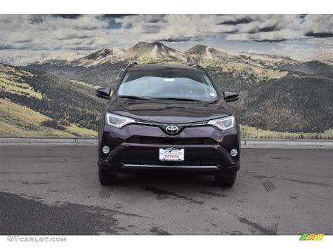 2018 Black Current Metallic Toyota Rav4 Xle Awd 125171951 Photo 2