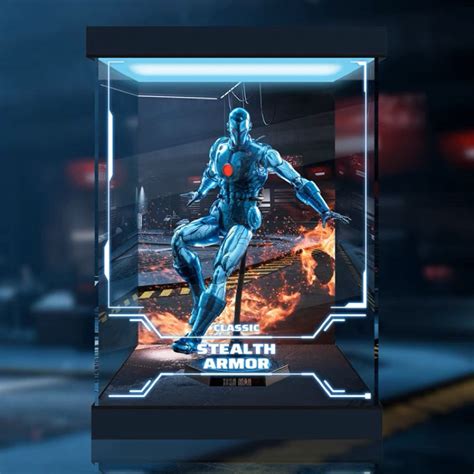 Yao 挖寶趣野獸國 HOT TOYS MMS314D12 夏日限定 MK3 馬克2 匿蹤版 藍色潛行 專用展示盒 蝦皮購物