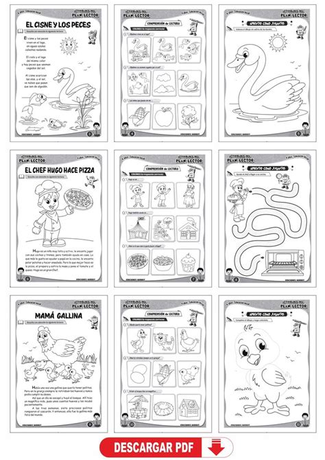 Plan Lector cuaderno de trabajo para inicial 4 años Archivo en PDF