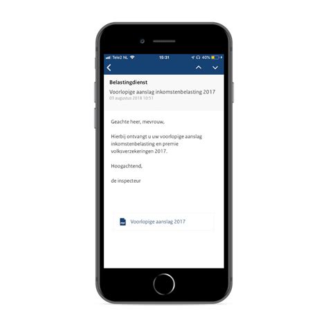 Mis nooit meer post van de overheid met de Berichtenbox-app 