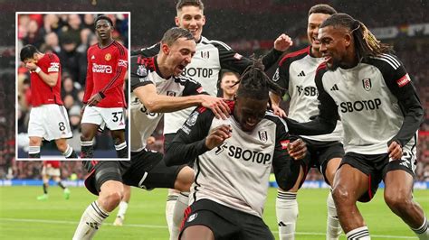 Man Utd Fulham Iwobi Snatches Th Minute Winner In Hosts Top