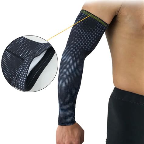 Running Bicycle Men Bike Sport Arm Warmers Sleeves Cycling Uv Sun