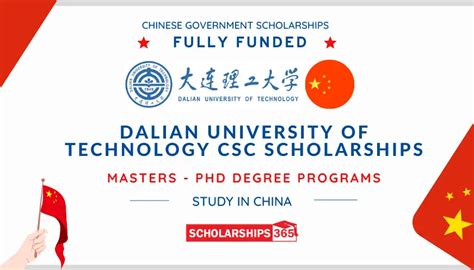 Dalian University Of Technology Csc Scholarship Fully Funded