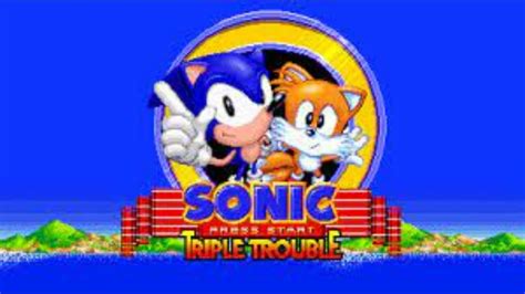 Sonic Triple Trouble Sunset Park Act 3 Gba Remix 1 Year Anniversary