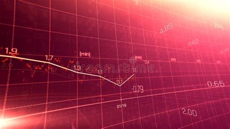 Financial Graph Showing Statistics Prices Falling Stock Market Crash