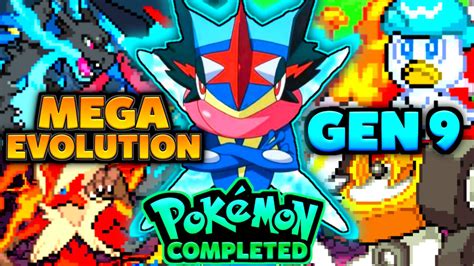 Pokemon Gba Rom Hack With Mega Evolution Hisuian Forms Gen