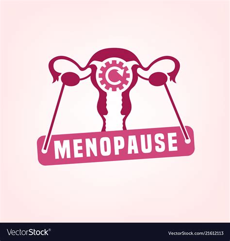 Menopause Icon Royalty Free Vector Image Vectorstock