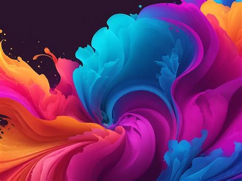 Premium Photo Colorful Wallpaper 4k Laptop Wallpaper Image Ai Generated