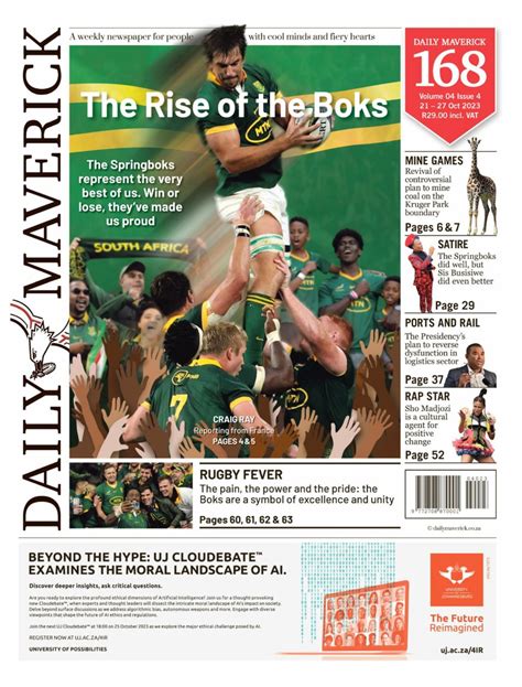 Daily Maverick October 21 2023 Newspaper Get Your Digital Subscription