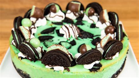 Mint Oreo Cheesecake From Cookies Cupcakes And Cardio Youtube