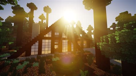 Warm Autumn A-Frame (Modern/A-Frame House) Minecraft Map