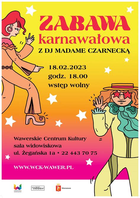 Zabawa Karnawa Owa Z Dj Madame Czarneck Bilety Online Opis