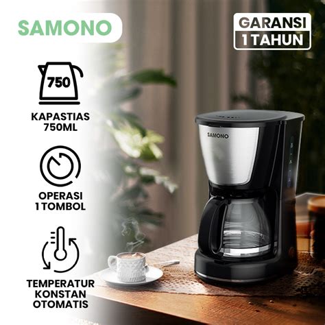 Jual Samono Ml Coffee Maker Mesin Kopi Multifungsi In Anti Bocor