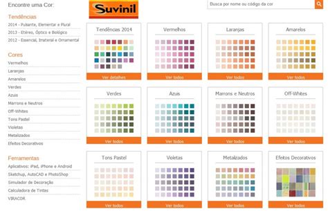 Tabela De Cores Suvinil Para Parede Cores Suvinil