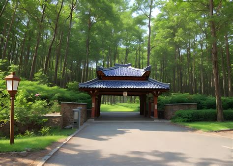 japanesse temple entrance to forest : r/StableDiffusion