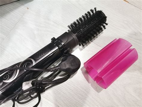 Babyliss Big Hair Rotating Hot Air Styling Brush Mm Beauty Personal Care Hair On Carousell