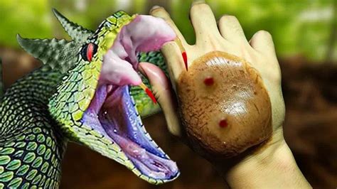 20 Most Painful Snake Bites In The World Youtube