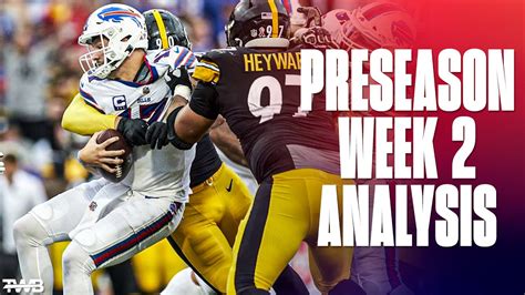 Problems In Pittsburgh Buffalo Bills Preseason Week Analysis Youtube