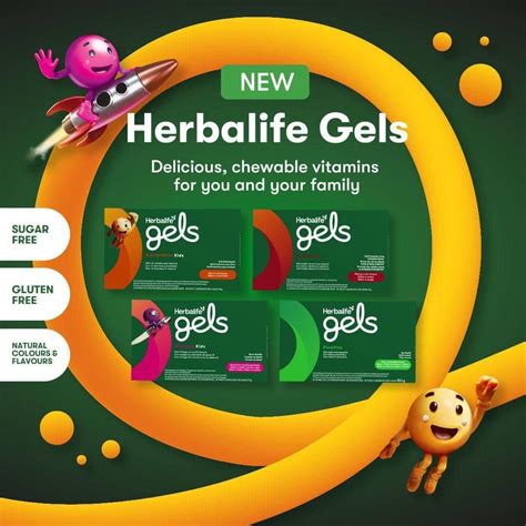 Herbalife Gels - CoQ10Vita Cherry Crush 30 chewable gels – Herba-Nutrition 