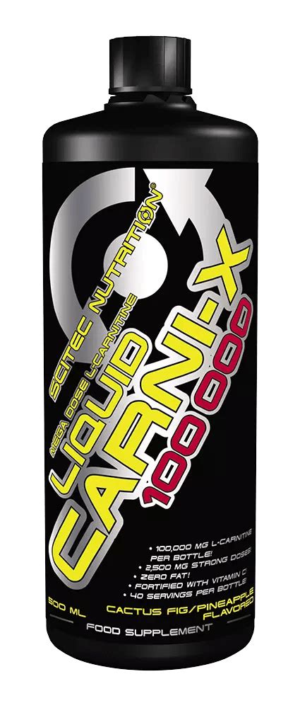 LIQUID CARNI-X 100.000-SCITEC NUTRITION 500ml – Big Bear Store
