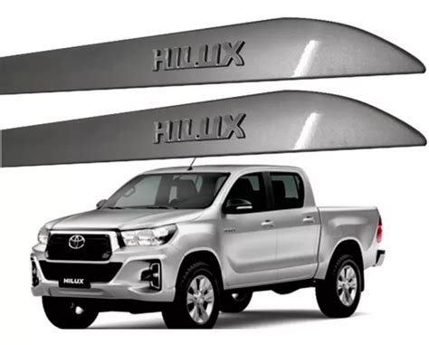 Friso Lateral Nova Toyota Hilux A Cor Original Parcelamento