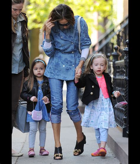 Photo Sarah Jessica Parker emmène ses filles jumelles Marion et