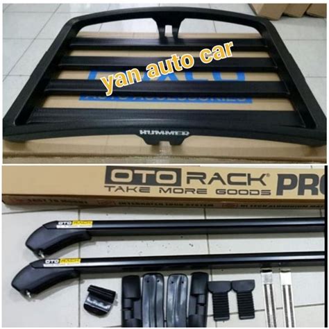 Jual Paket Rack Mobil Avanza XENIA Roof Rack Rak Bagasi Dan Cross