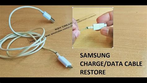 Usb Cable Repair Fix Data Cables Yourself Youtube