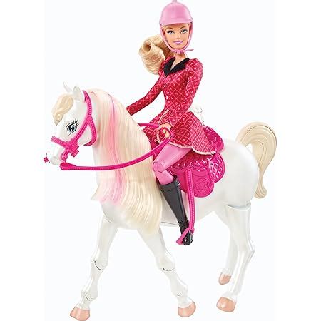 BARBIE PONY TALE BARBIE DOLL & HORSE: Amazon.co.uk: Toys & Games