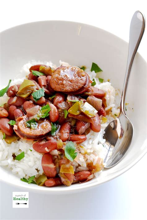 Instant Pot Red Beans And Rice A Pinch Of Healthy