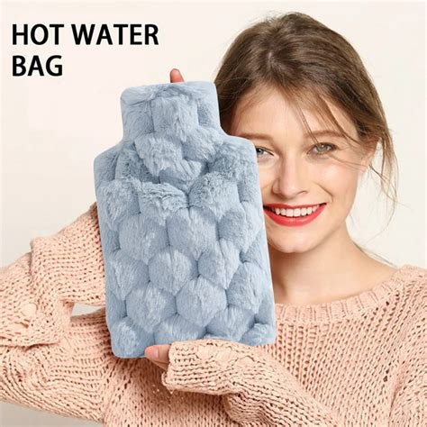Hot Water Bag Warm Baby Winter Home Water Injection Warm Bag Cute Explosion Proof Plush Hand